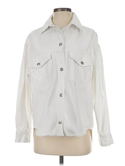 Pre-owned Zara Jacket In White