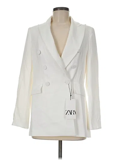 Pre-owned Zara Jacket In White
