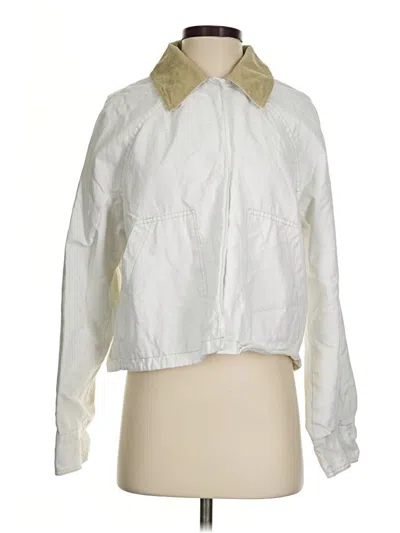 Pre-owned Zara Jacket In White