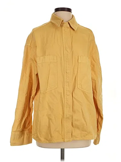 Pre-owned Zara Jacket In Yellow