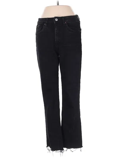 Pre-owned Zara Jeans In Black