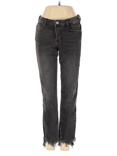 Pre-owned Zara Jeans In Black