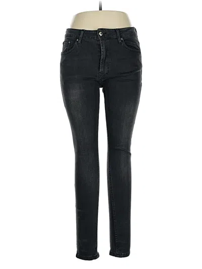 Pre-owned Zara Jeans In Black
