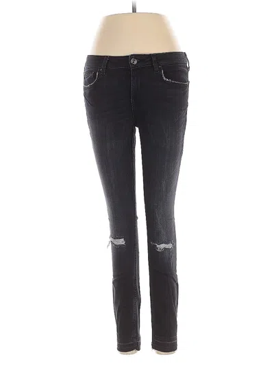 Pre-owned Zara Jeans In Black