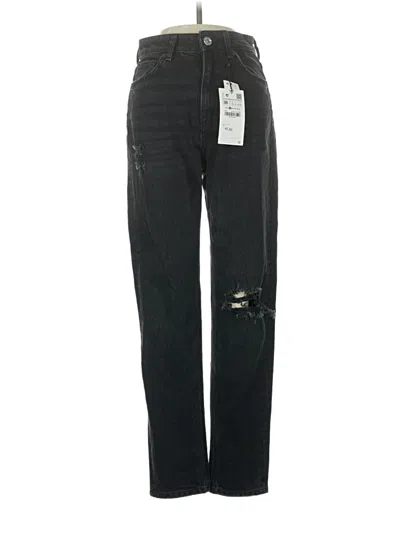 Pre-owned Zara Jeans In Black