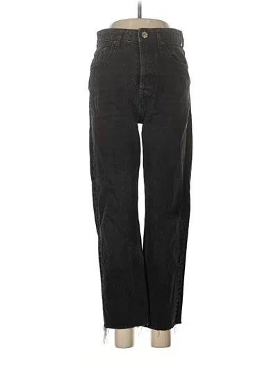 Pre-owned Zara Jeans In Black