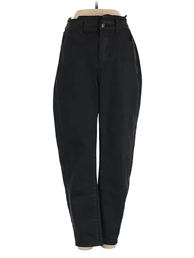 Pre-owned Zara Jeans In Black