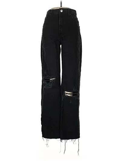 Pre-owned Zara Jeans In Black