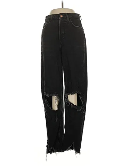 Pre-owned Zara Jeans In Black