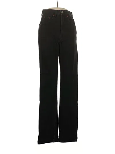 Pre-owned Zara Jeans In Black