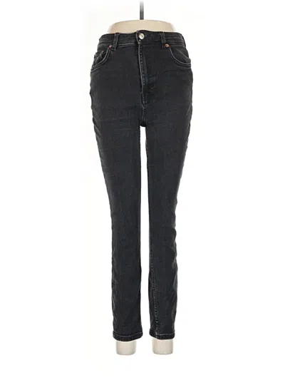 Pre-owned Zara Jeans In Black