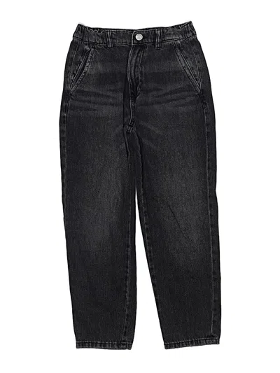 Pre-owned Zara Kids' Jeans In Black