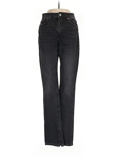 Pre-owned Zara Jeans In Black