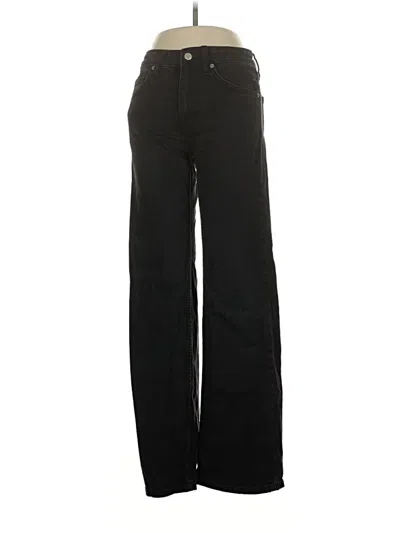 Pre-owned Zara Jeans In Black