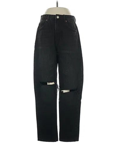 Pre-owned Zara Jeans In Black