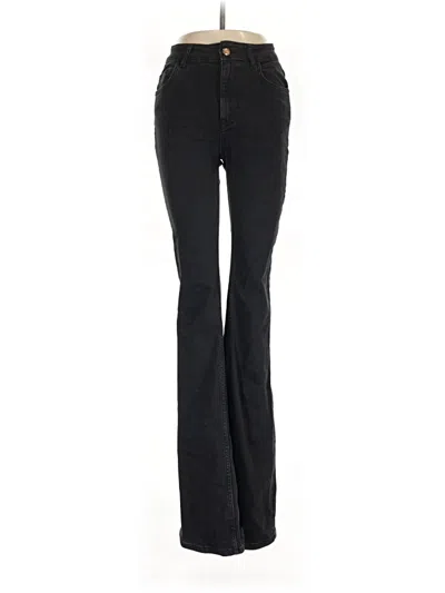 Pre-owned Zara Jeans In Black