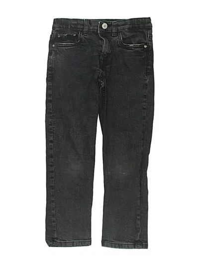 Pre-owned Zara Kids' Jeans In Black