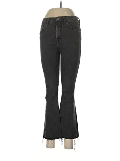 Pre-owned Zara Jeans In Black