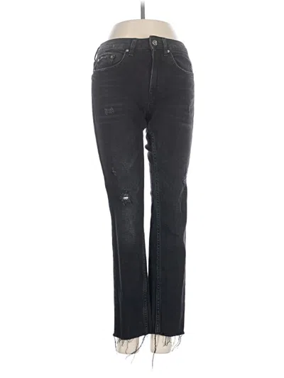 Pre-owned Zara Jeans In Black