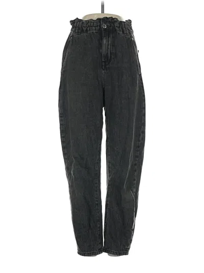 Pre-owned Zara Jeans In Black