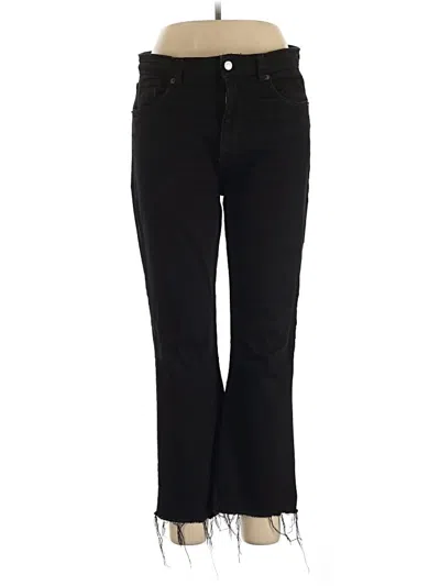 Pre-owned Zara Jeans In Black
