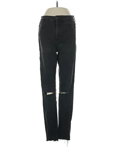 Pre-owned Zara Jeans In Black