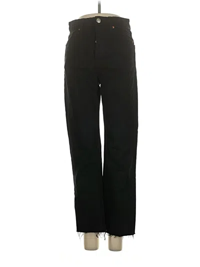 Pre-owned Zara Jeans In Black