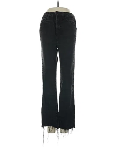 Pre-owned Zara Jeans In Black