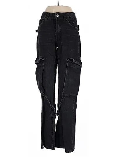 Pre-owned Zara Jeans In Black
