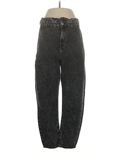 Pre-owned Zara Jeans In Black