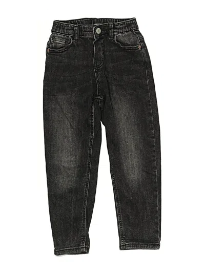 Pre-owned Zara Kids' Jeans In Black