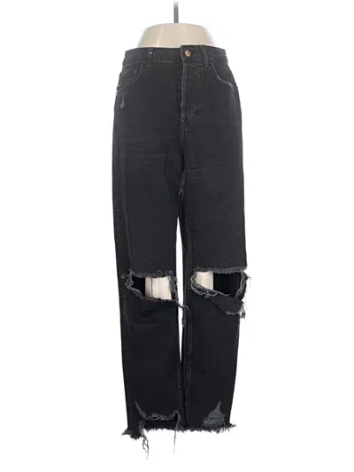 Pre-owned Zara Jeans In Black