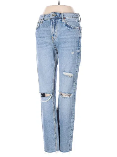 Pre-owned Zara Jeans In Blue