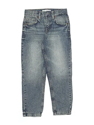 Pre-owned Zara Kids' Jeans In Blue