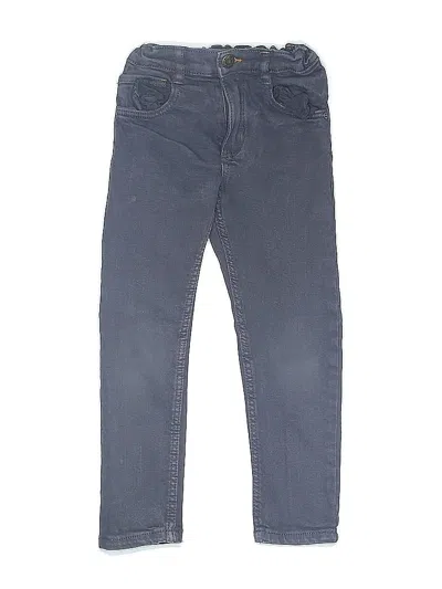 Pre-owned Zara Kids' Jeans In Blue