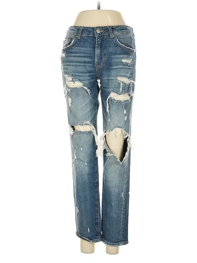 Pre-owned Zara Jeans In Blue