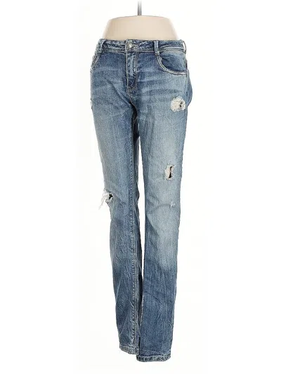 Pre-owned Zara Jeans In Blue