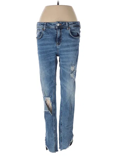 Pre-owned Zara Jeans In Blue