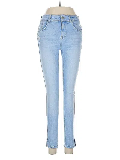 Pre-owned Zara Jeans In Blue