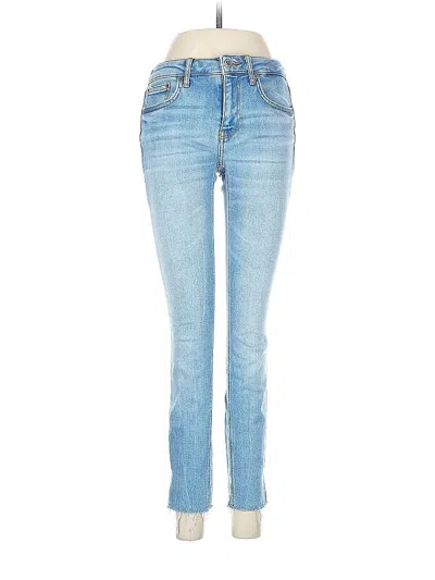 Pre-owned Zara Jeans In Blue