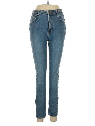 Pre-owned Zara Jeans In Blue