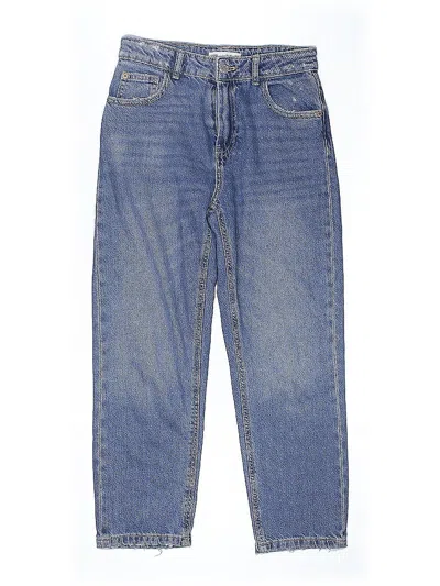 Pre-owned Zara Kids' Jeans In Blue