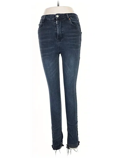 Pre-owned Zara Jeans In Blue