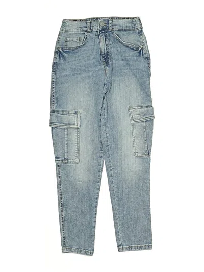 Pre-owned Zara Kids' Jeans In Blue