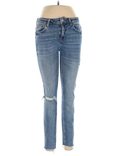 Pre-owned Zara Jeans In Blue
