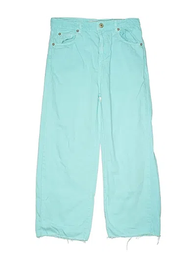 Pre-owned Zara Kids' Jeans In Blue