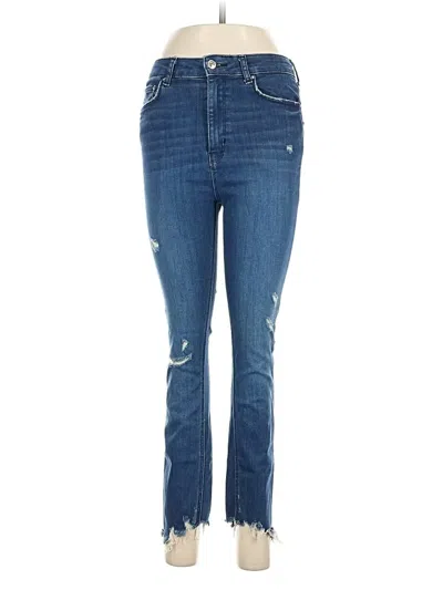 Pre-owned Zara Jeans In Blue