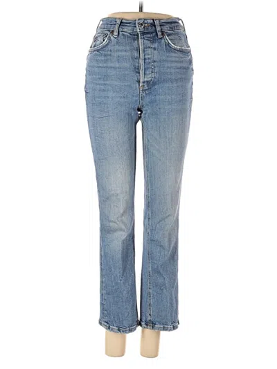 Pre-owned Zara Jeans In Blue