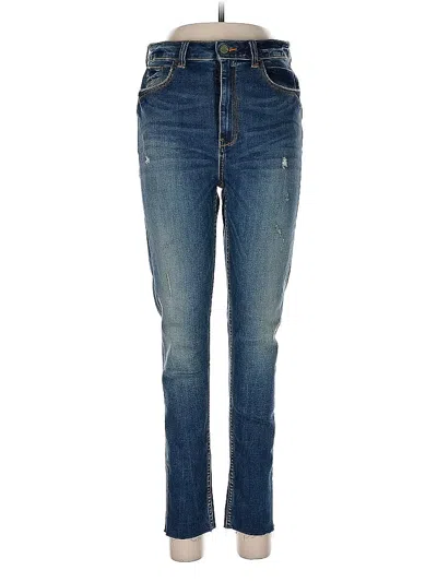 Pre-owned Zara Jeans In Blue