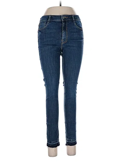 Pre-owned Zara Jeans In Blue
